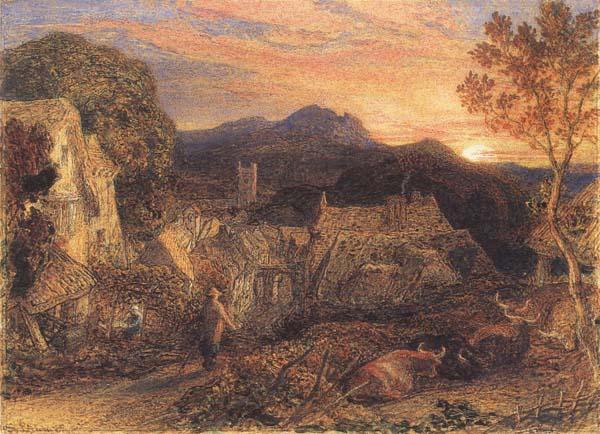 The Bellman, Samuel Palmer